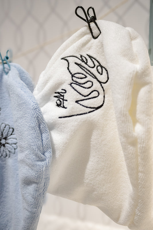 Microfiber Hair Towel (NEW Wrap Twist Dry WTD Logo)